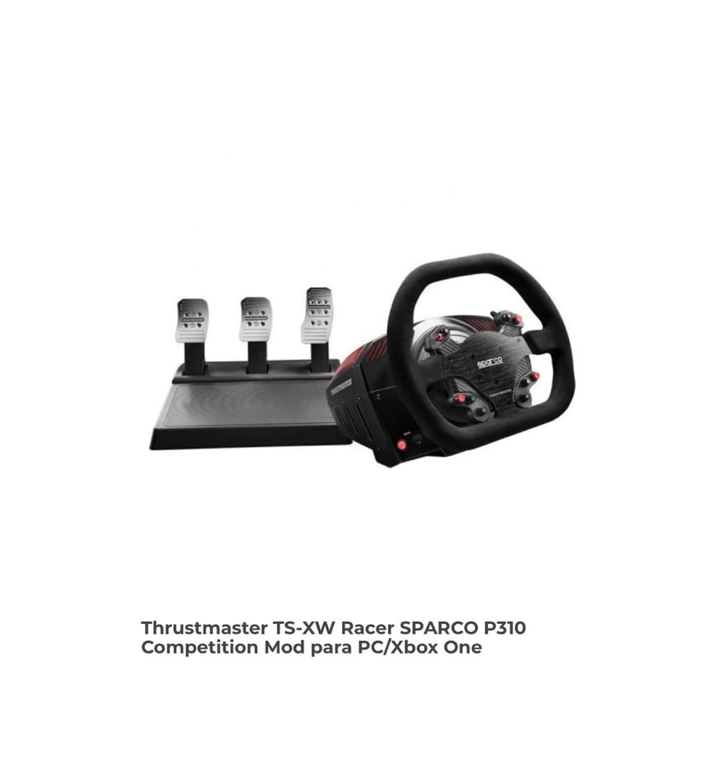 Product Thrustmaster TS-XW Racer SPARCO P310 Competition Mod para