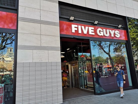 Restaurants Five Guys - Plaza Cataluña