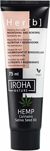 Place Iroha Nature - Mascarilla Facial Nocturna Nutritiva & Renovadora con Aceite de