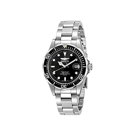 Fashion Invicta 8932 Pro Diver Reloj Unisex acero inoxidable Cuarzo Esfera negro