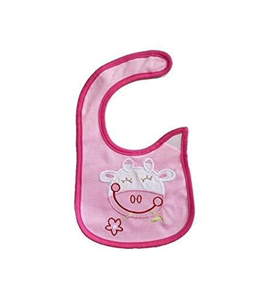 Producto Productos para bebés 1pcs baberos del pañuelo del niño baberos 100% algodón Babadores eructar toalla de la saliva de dibujos animados Niños Accesorios Ropa vaca baberos baberos de bebé Chupete for niñ