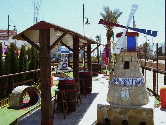 Place Mini Golf Las Salinas.Torrevieja.