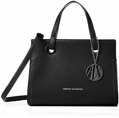 Place Armani Exchange - Small Shopping Bag, Bolsos totes Mujer, Negro