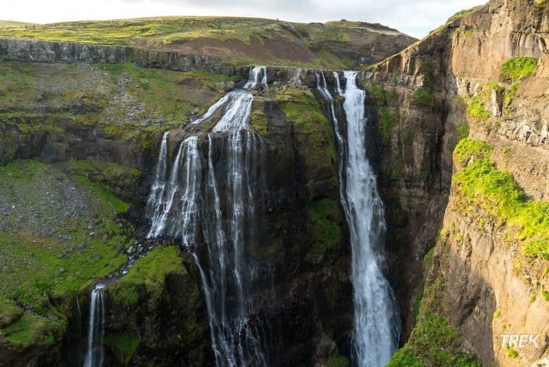 Lugar Glymur Waterfall