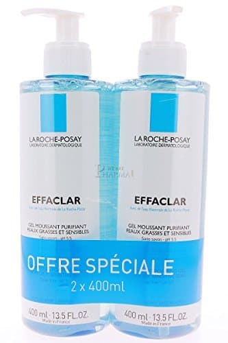 Belleza LA ROCHE POSAY EFFACLAR GEL MOUSSANT 400 ML X 2 UNIDADES LOTE