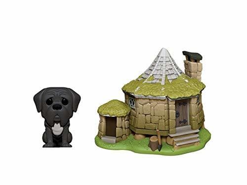 Juego Funko Pop Town: Harry Potter-Hagrid's Hut w/Fang Figura Coleccionable, Multicolor