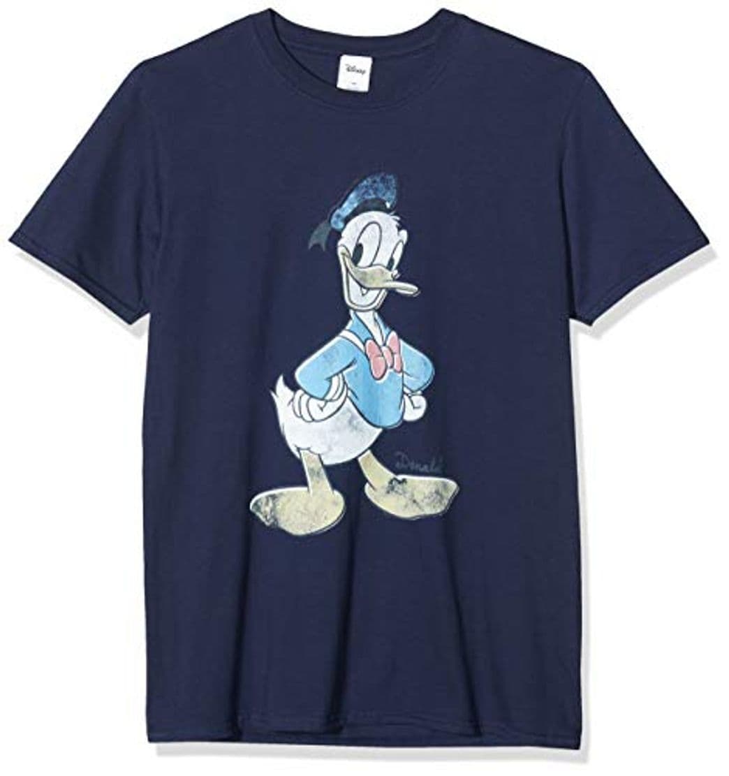 Moda Disney Donald Duck Classic Camiseta, Multicolor