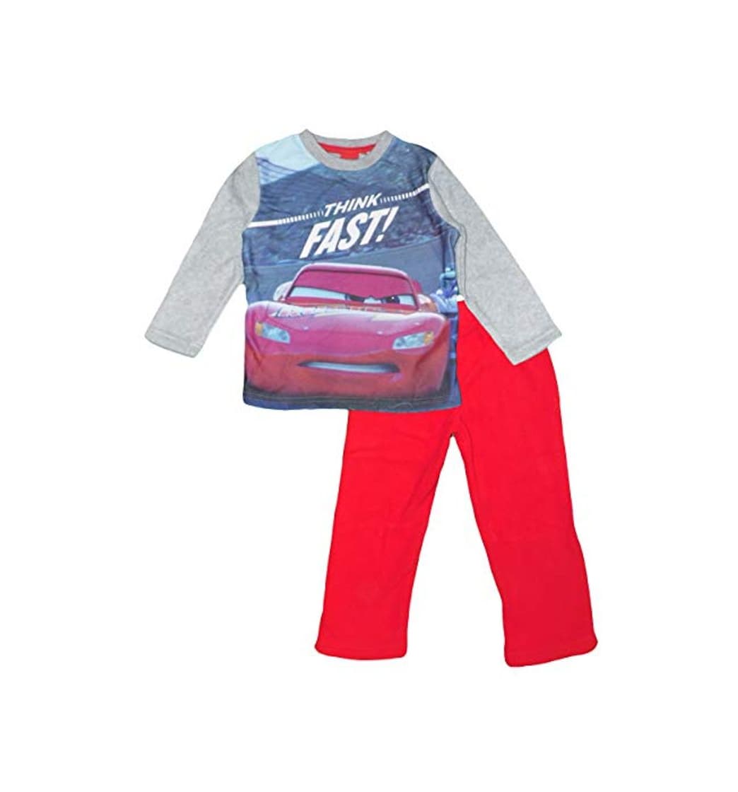 Moda Disney Cars Lightning Mcqueen Polar Fleece Pijama