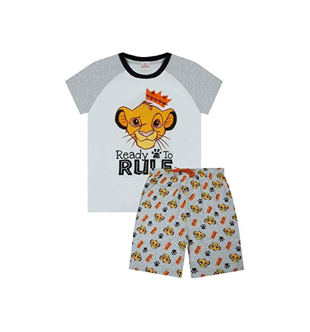 Fashion Disney Lion King Listo para gobernar Pijamas Cortos de niño