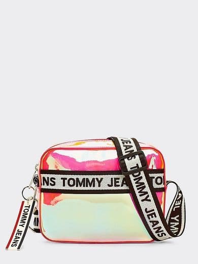 Product TJ LOGO TAPE SHINY CROSSOVER BAG