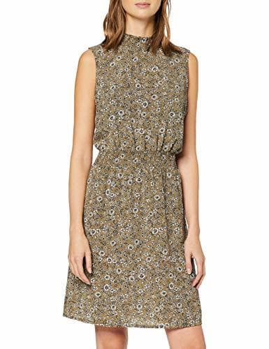 Producto New Look Sasha Floral Shirred Vestido, Verde