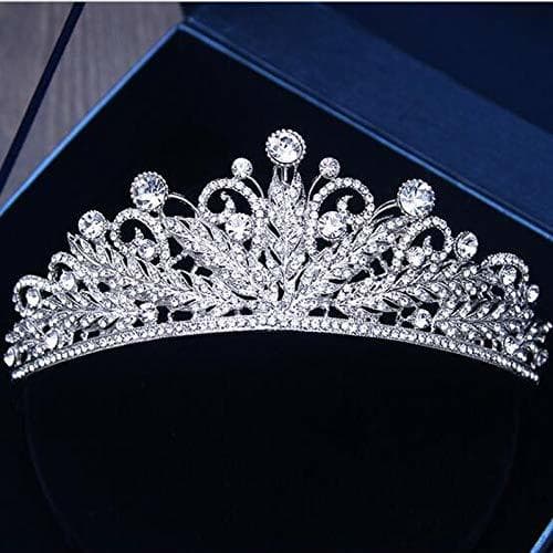 Producto OCEUGS Encanto Tiara Nupcial Corona Cristal Claro pedrería Mujeres Pelo Hecho a