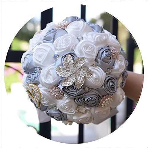 Producto Ginsang 8 Colores magnífico Flores de la Boda Ramos Nupciales Artificial Ramo