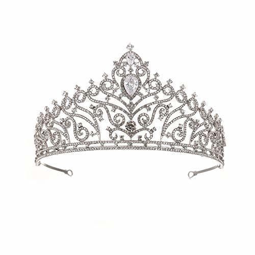 Producto MLDSJQJ Novos Coroas Tiara De Casamento Da Noiva Prata Banhado De Cristal