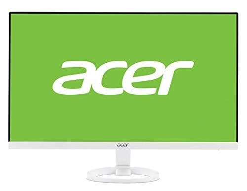 Product Acer R271 27" Full HD IPS Mate Color blanco pantalla para PC