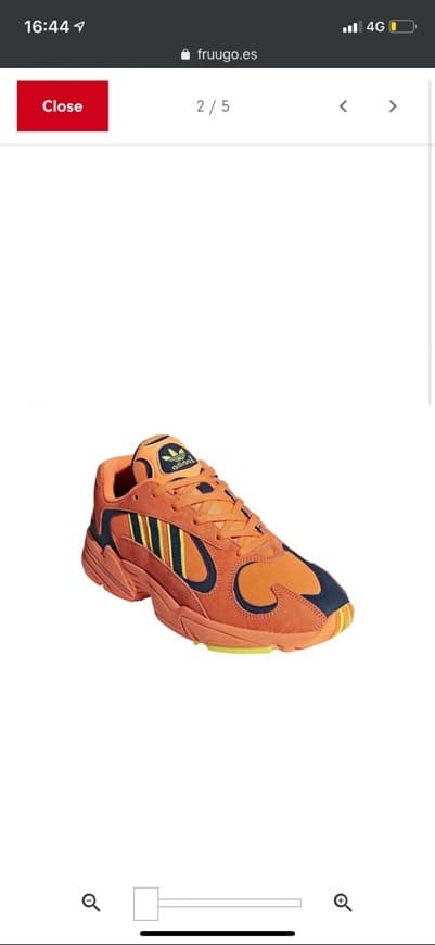 Product Zapatillas de moda Adidas Originals Yung-1 Orange Color