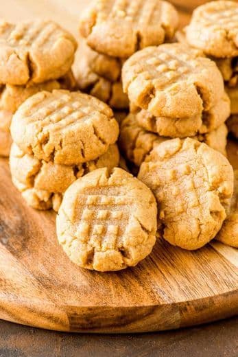 Fashion 4-Ingredient Peanut Butter Cookies 