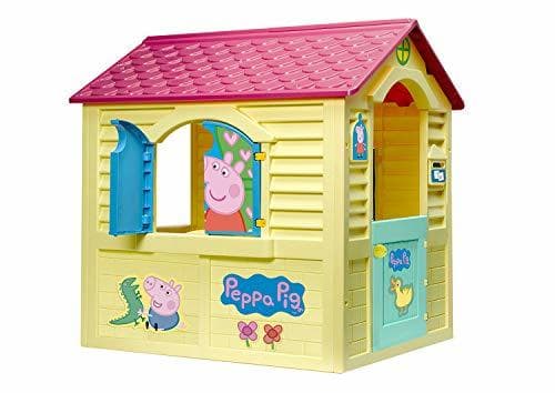 Producto Chicos - Peppa Pig Casita Infantil de Exterior, Color Amarilla con tejado