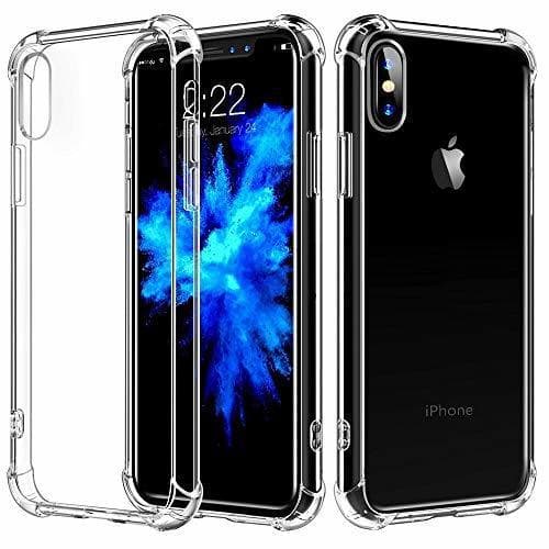 Product Funda iPhone X iPhone XS Carcasa HUSHCO Ligera Silicona Suave TPU Gel