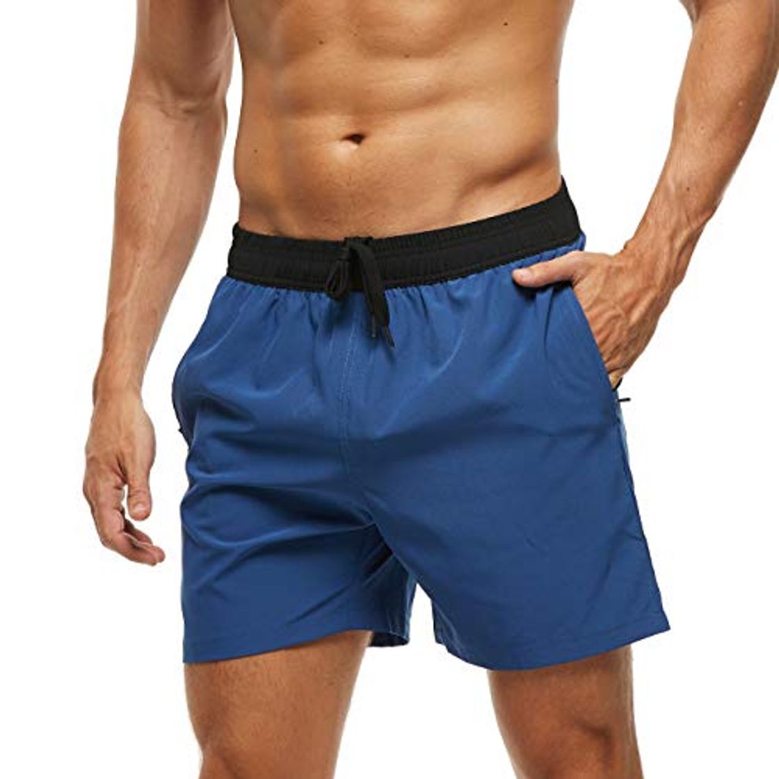 Product Arcweg Bañadores Hombres Pantalones Cortos Hombres Deportes con Malla Forro Elástico Correas