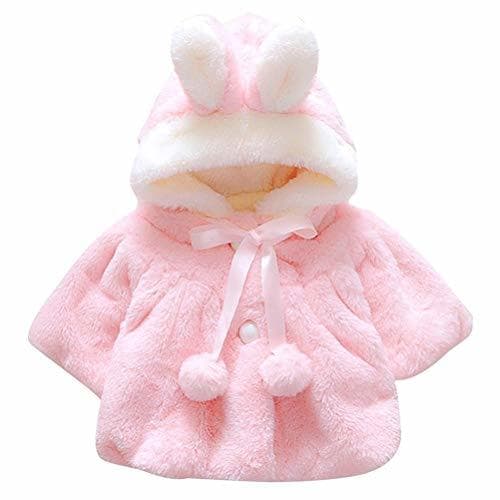 Producto EDOTON Abrigos Bebé, Niña Infant Ropa Otoño Invierno Chaqueta con Oreja de