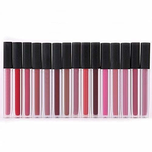 Beauty whobabe huda16 Lippenstift Juego 16 Matte brillo de labios Colores 16