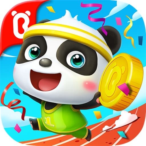 App Pequeño panda corre