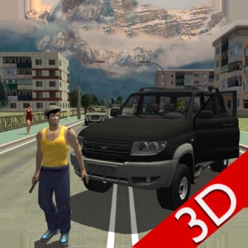 App Real City Russian Car Driver