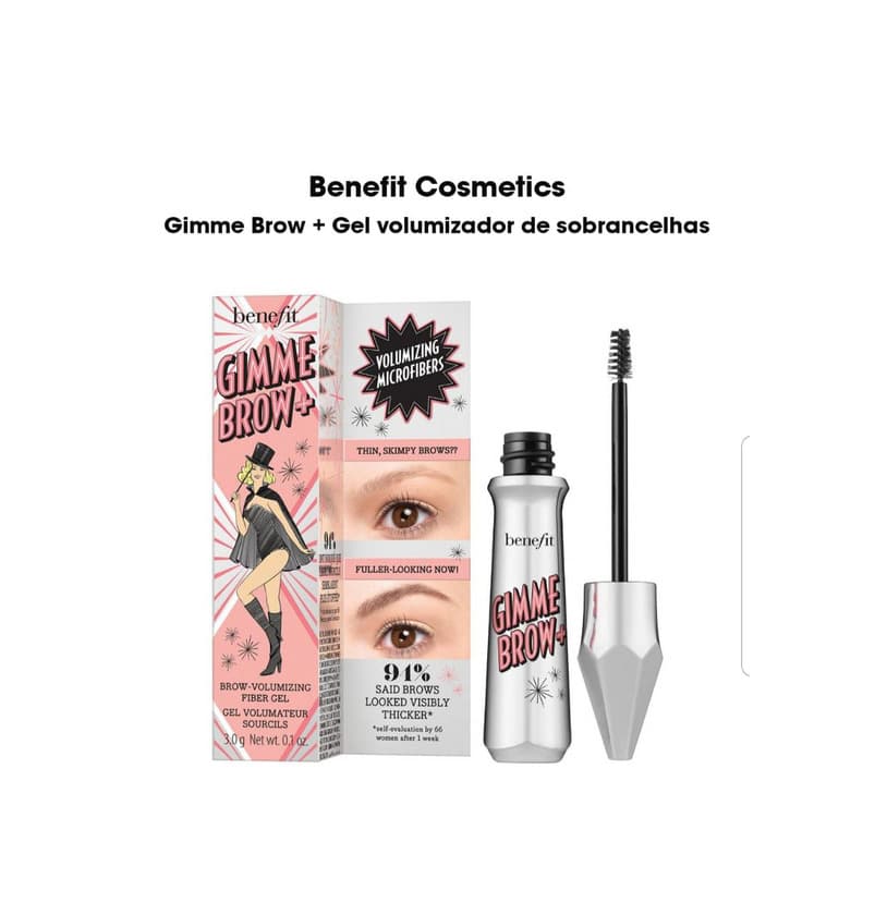 Belleza Benefit Gimme Brow Volumizing Fiber Gel