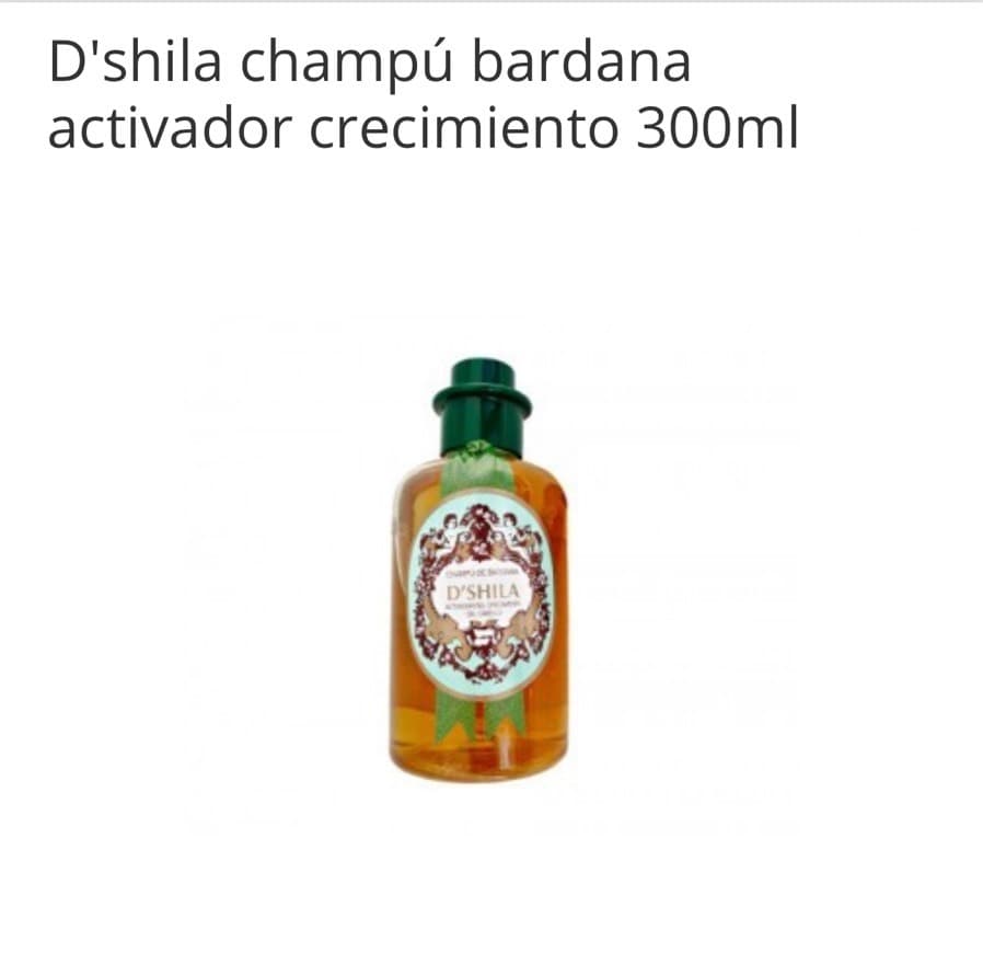 Moda Champú de bardana activador del crecimiento 