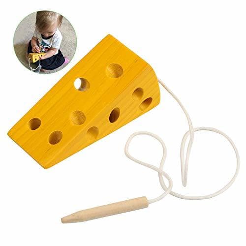 Product BelleStyle Montessori Activity Wooden Cheese Toy