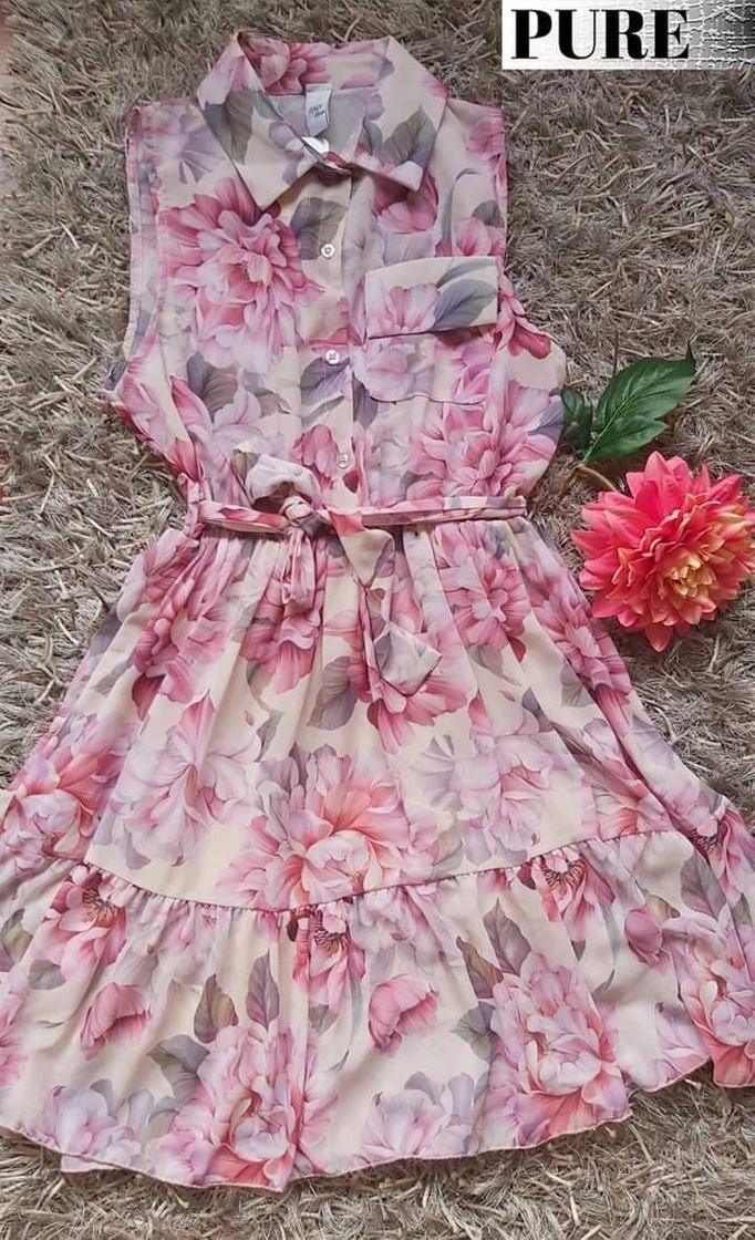 Product Vestido Florido Rosa