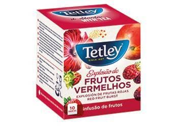 Fashion Tetley Chá Frutos Vermelhos 