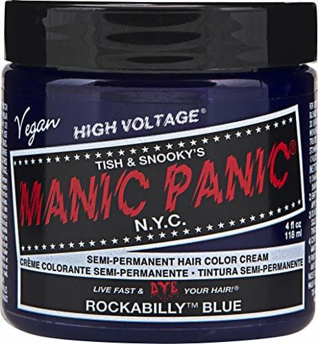 Place MANIC PANIC CLASSIC ROCKABILLY BLUE