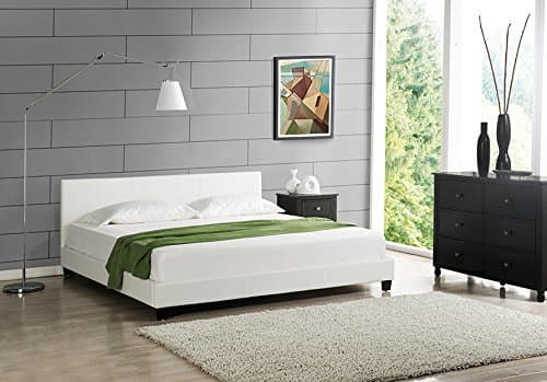 Place [corium]® Cama elegante tapizada en piel sintética 200x200cm