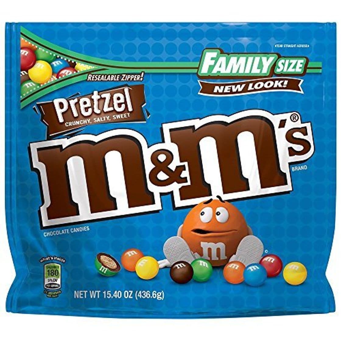 Producto Pretzel M&M's Large Family Size Bag 436.6g