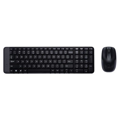 Electrónica Logitech MK220 Combo Teclado y Ratón Inalámbrico para Windows