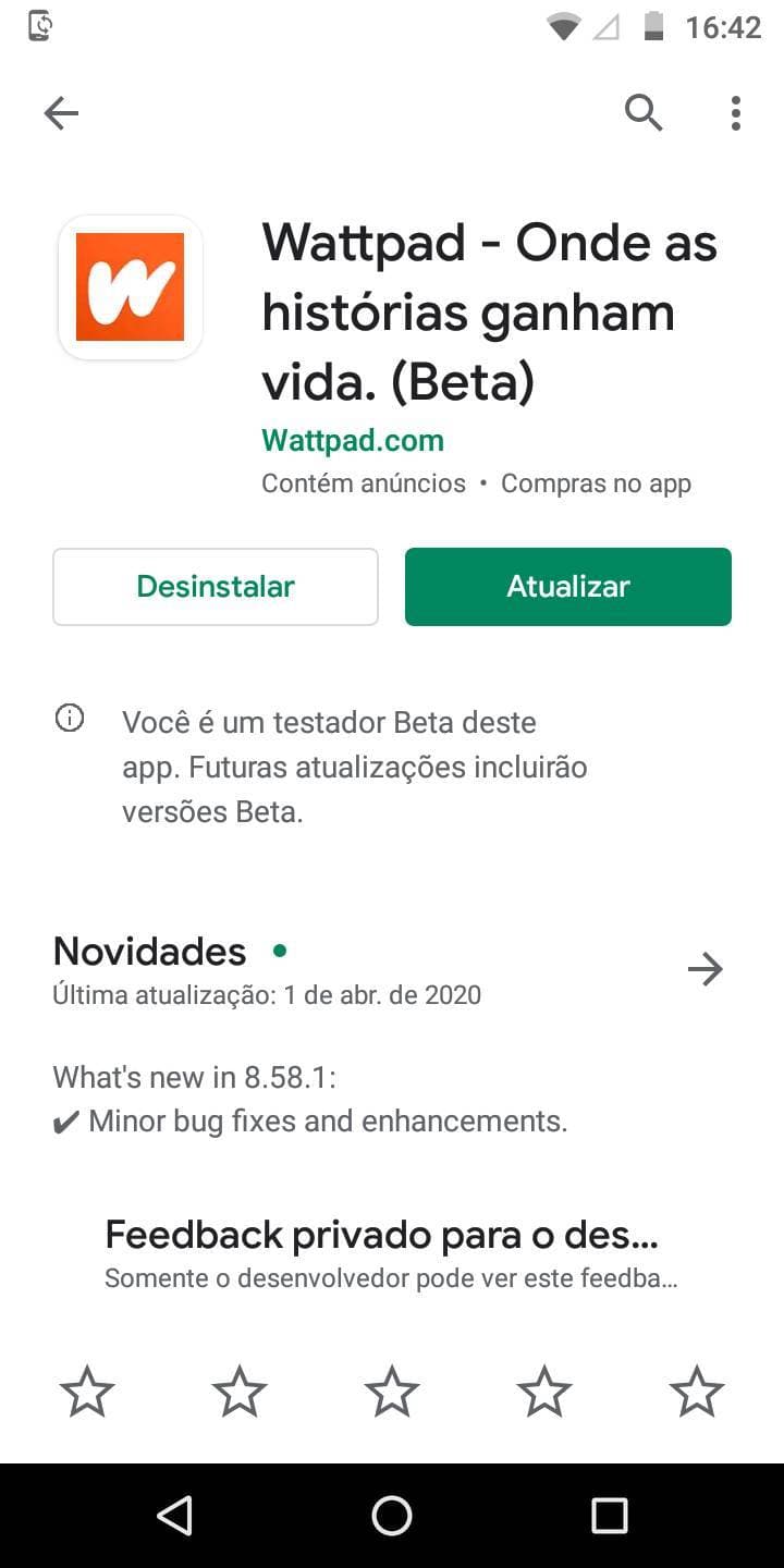 App Aplicativo de leituras