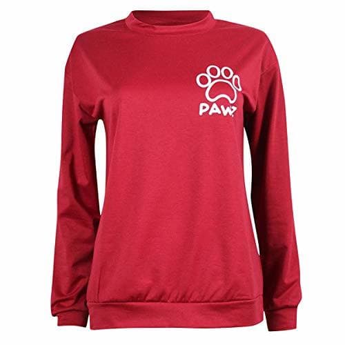 Product Women's Sweatshirt Hoodie Pullover Top Autumn Long Sleeve O-Neck Pullover Letter Print