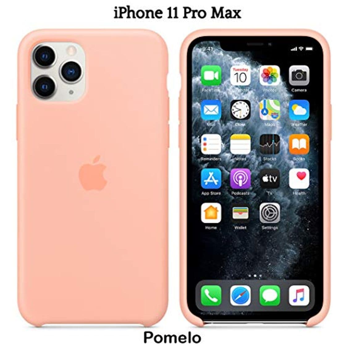 Producto Funda Silicona para iPhone 11 Pro MAX, Silicone Case, máxima Calidad, Textura