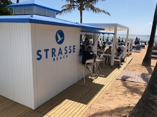 Restaurants Strasse Beach