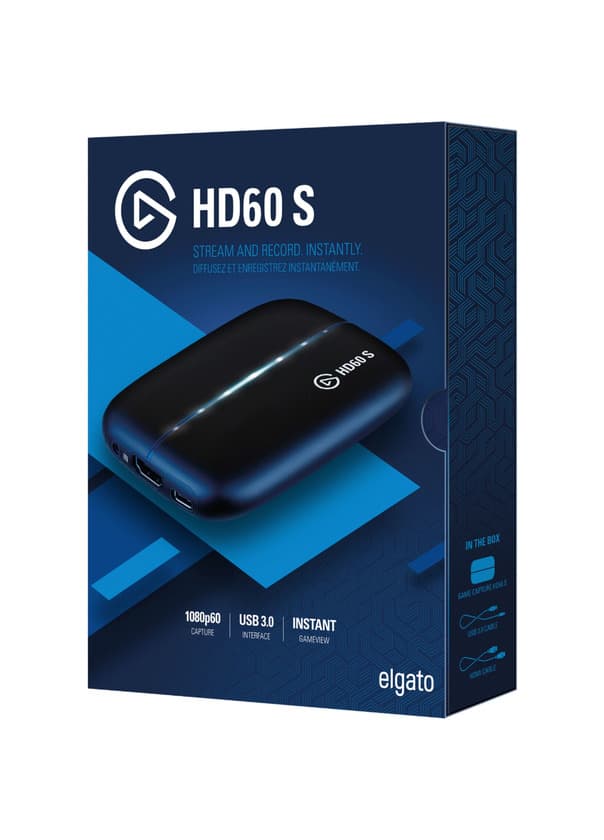 Product Elgato Game Capture HD60s Capturadora de Vídeo 1080p60 USB 3.0