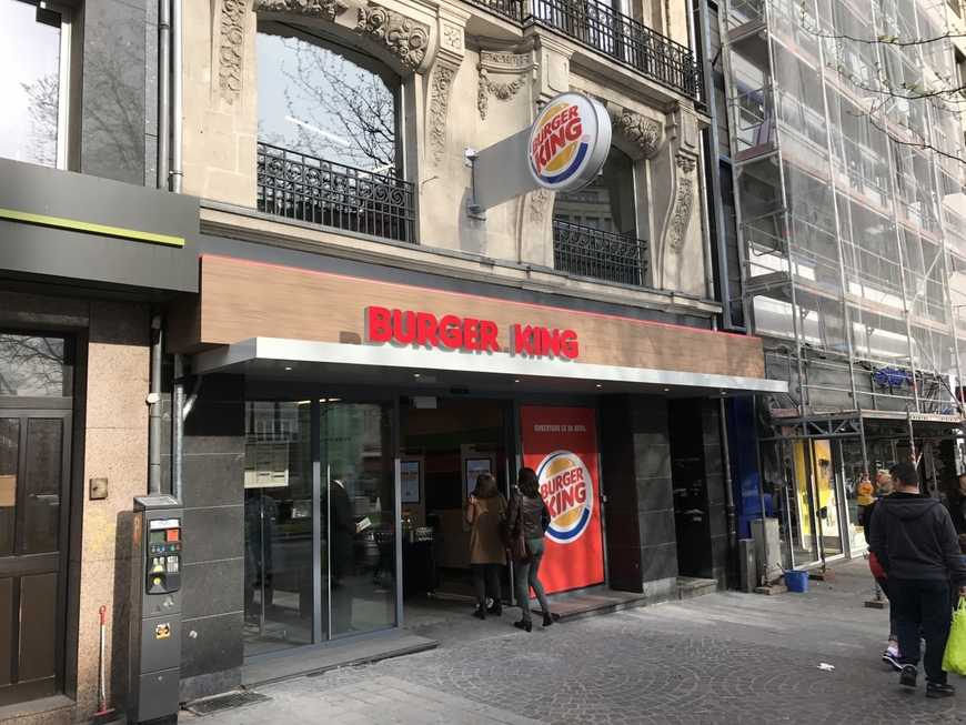 Restaurants Burger King Luxembourg Gare