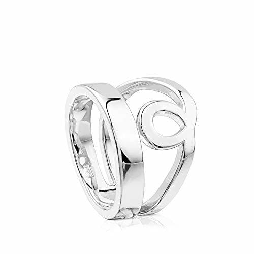 Producto TOUS anillo Lio de plata de primera ley Ancho