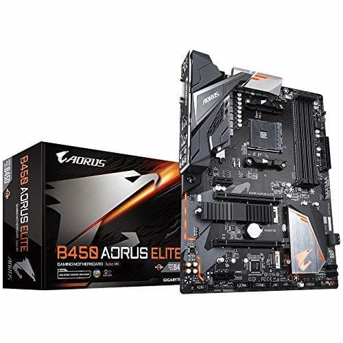 Electrónica Gigabyte B450 Aorus Elite Carte Mere AMD B450