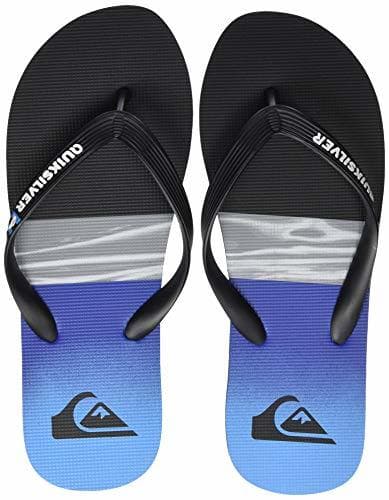 Product Quiksilver Molokai Hold Down, Zapatos de Playa y Piscina para Hombre, Azul