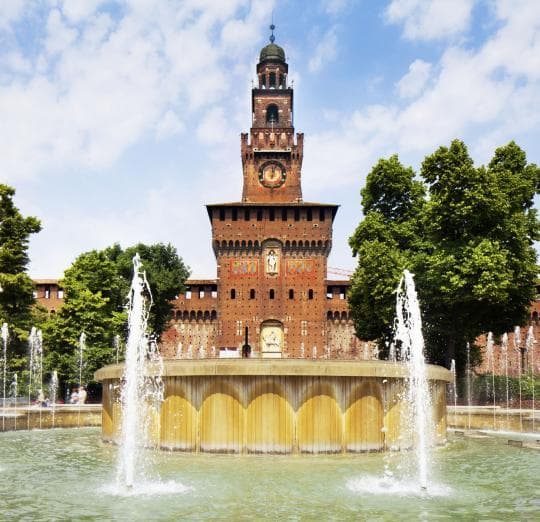 Lugar Castillo Sforzesco