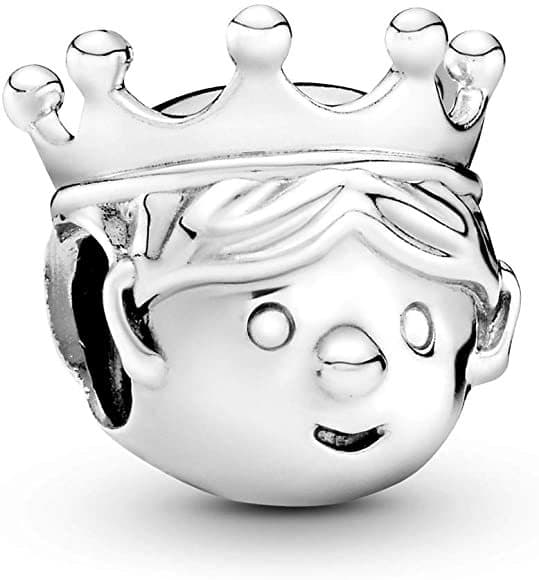 Moda Pandora Jewelry - Prince Character Charm in Sterling ... - Amazon.com