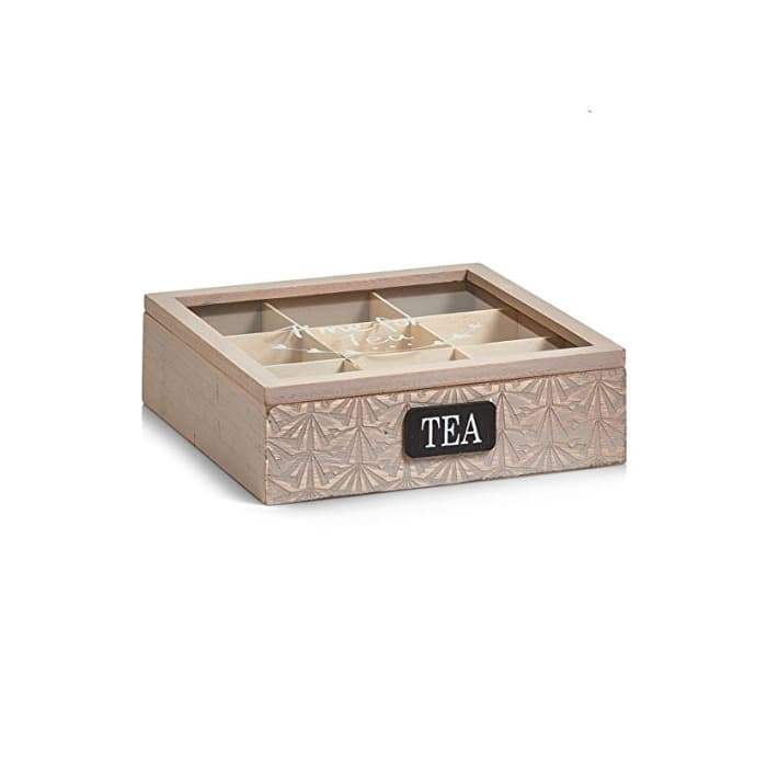 Product Zeller 15115 Caja para Bolsitas de Té