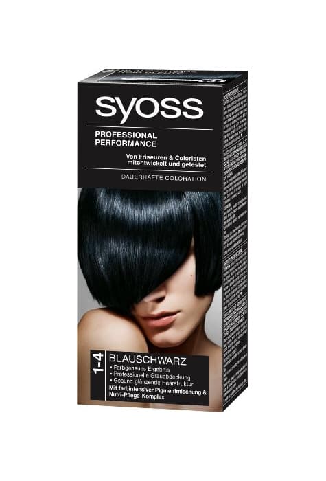 Product Syoss Professional Performance Coloration 1-4 blauschwarz 115 ml by Syoss